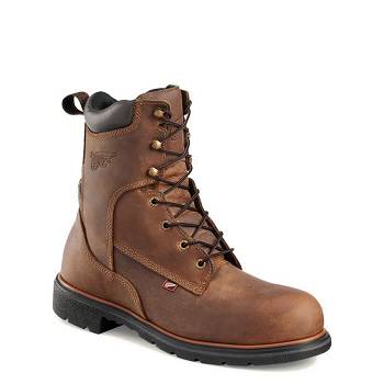 Red Wing Férfi DynaForce 8-inch Safety Toe Munkavédelmi Bakancs Teve